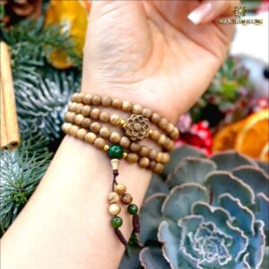 Chuỗi trầm Banh Campuchia 6 li 108 hạt tự nhiên