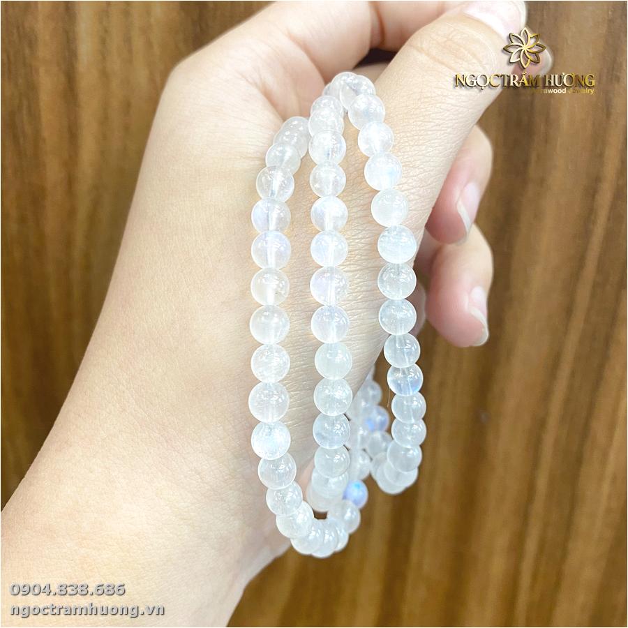 Chuỗi đá mặt trăng 6 li tự nhiên (1)