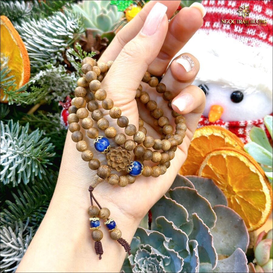 Chuỗi trầm hương cho nữ - Chuỗi tốc kiến Việt nam tự nhiên 6li
