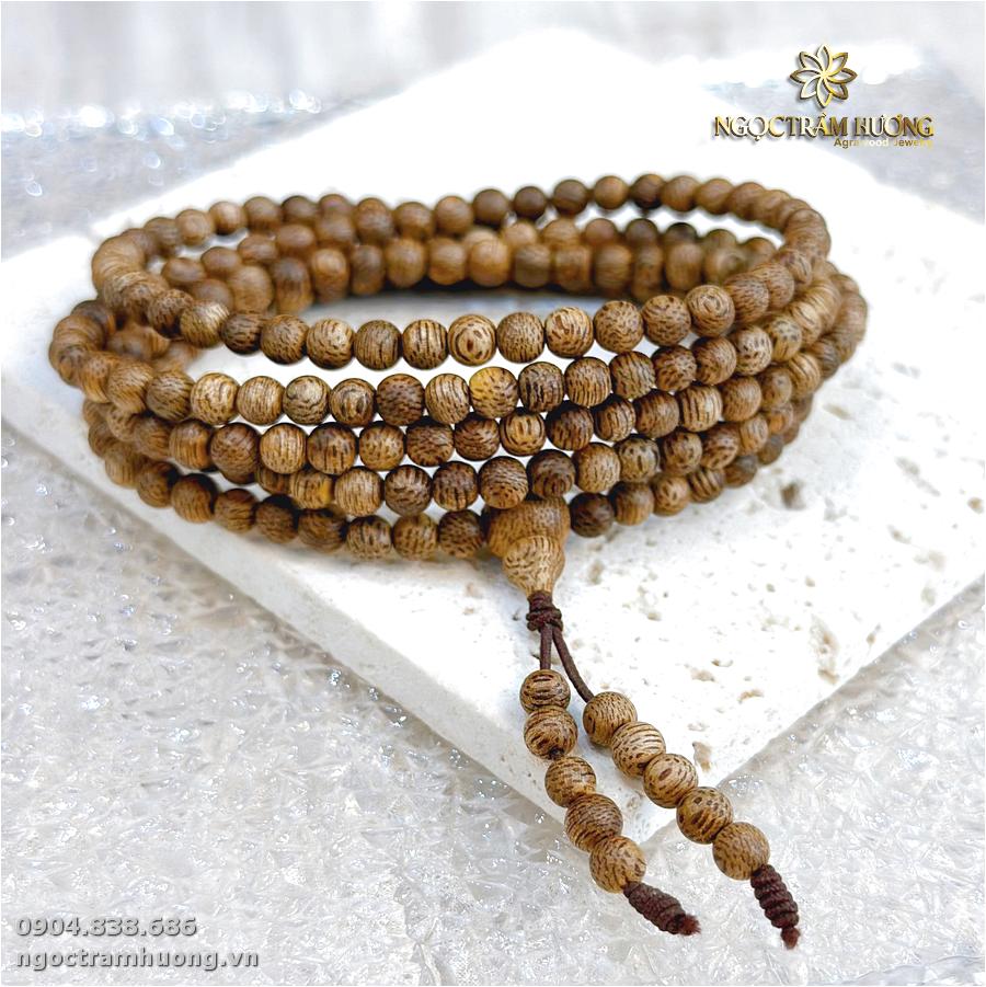 Chuỗi trầm A Lưới 4 li 216 hạt (1) Chuỗi trầm A Lưới 4 li 216 hạt (1)