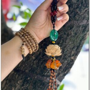 Khánh treo xe sen điếu phong thủy tài lộc – Tịnh Agarwood