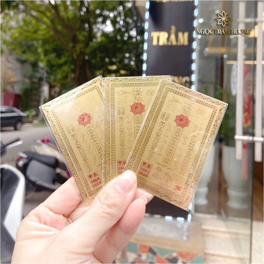 Ảnh: Kim bài thái tuế 2024 tại Tịnh Agarwood Ảnh: Kim bài thái tuế 2024 tại Tịnh Agarwood
