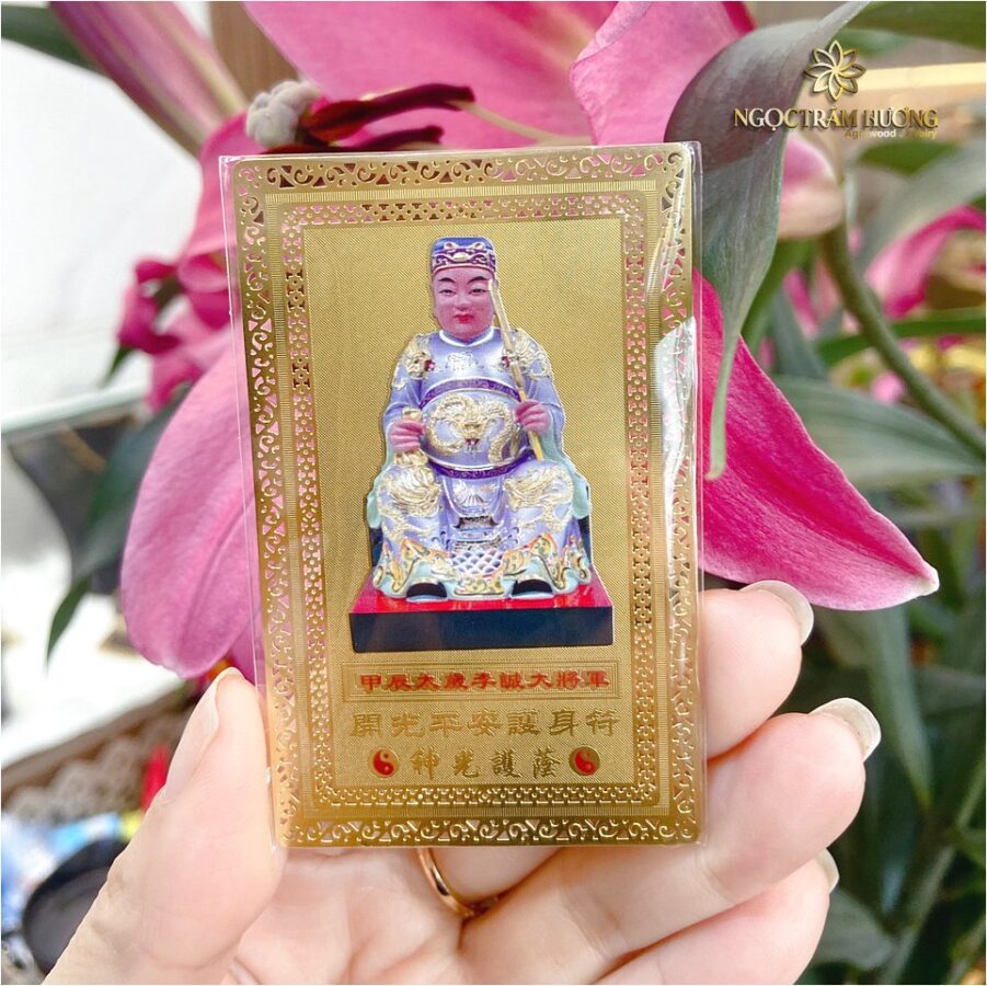 Ảnh: Kim bài thái tuế 2024 tại Tịnh Agarwood