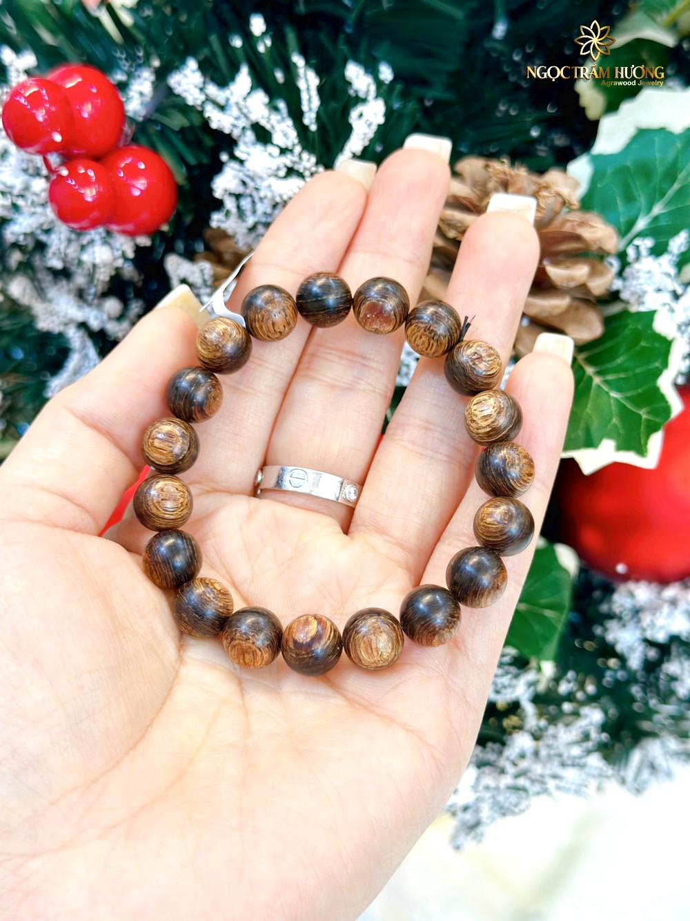 Vòng trầm sánh tròn 10 li