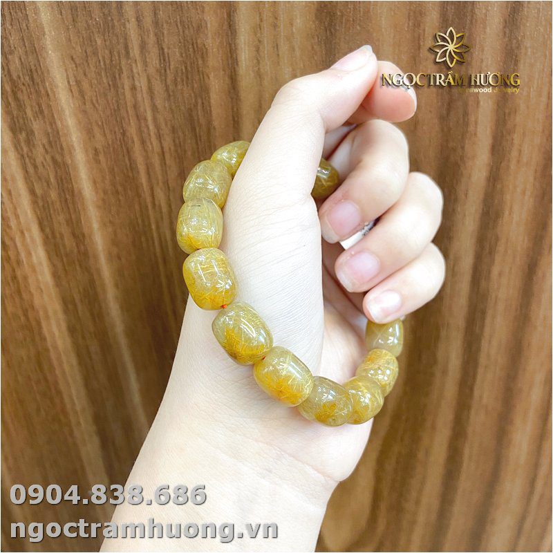Vòng lu thống thạch anh tóc vàng Vòng lu thống thạch anh tóc vàng 12 li (2)