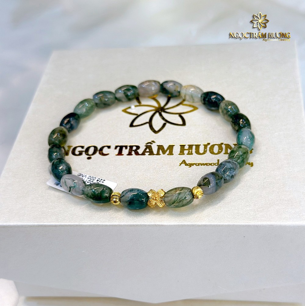 Vòng thạch anh ưu linh đa sắc 8li