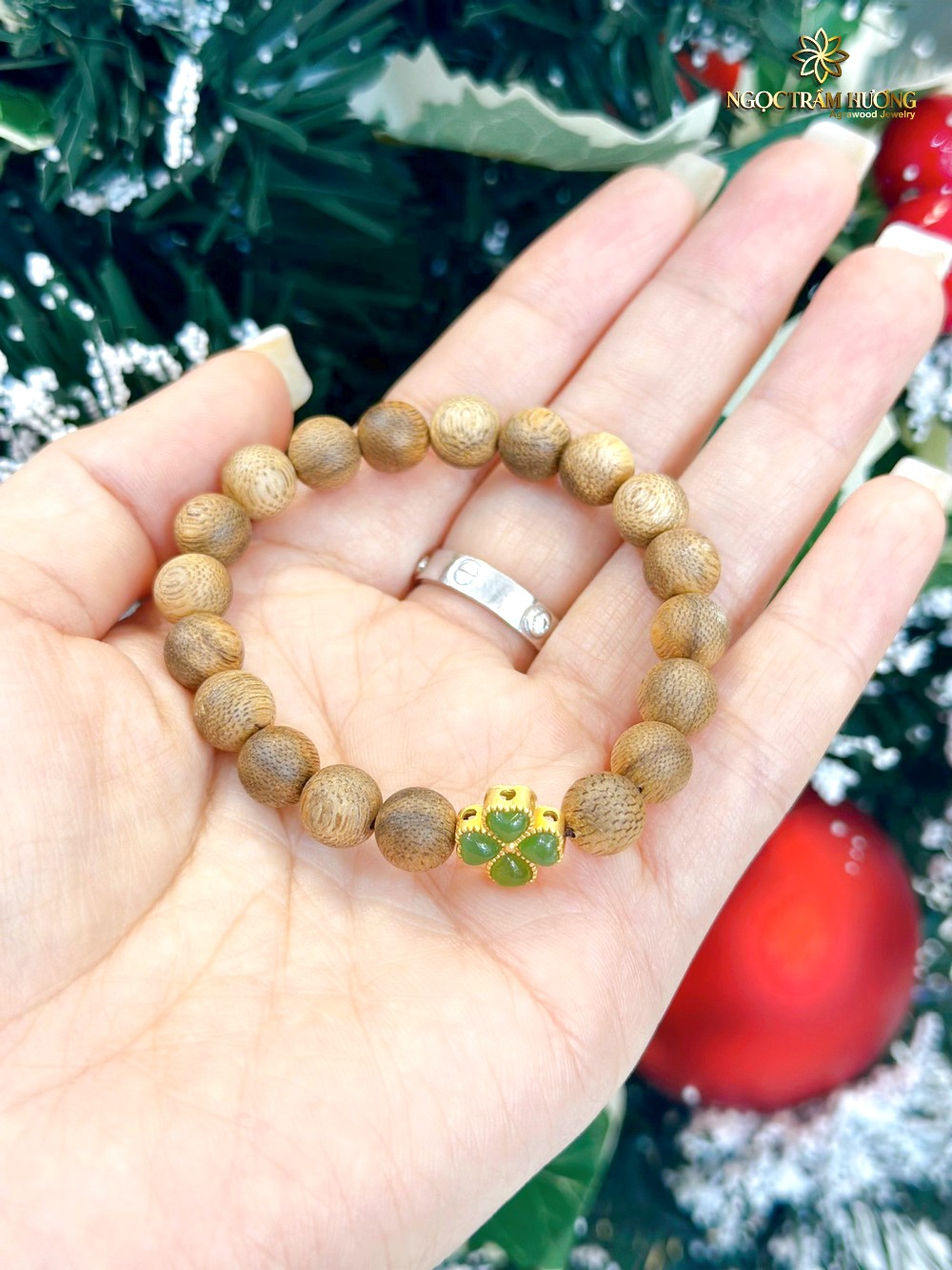 Vòng trầm tốc kiến tự nhiên Việt Nam – Tịnh Agarwood