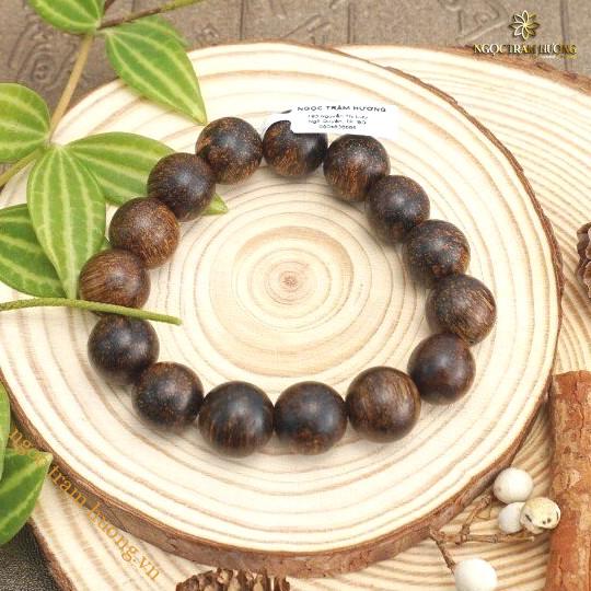 Vòng trầm sánh ngang 16 li – Tịnh Agarwood