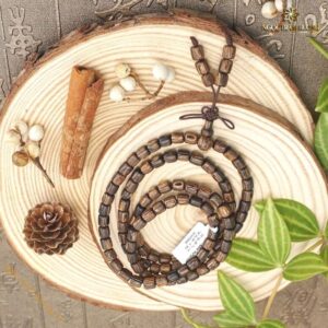 Chuỗi trầm sánh trúc 5.5 li – Tịnh Agarwood
