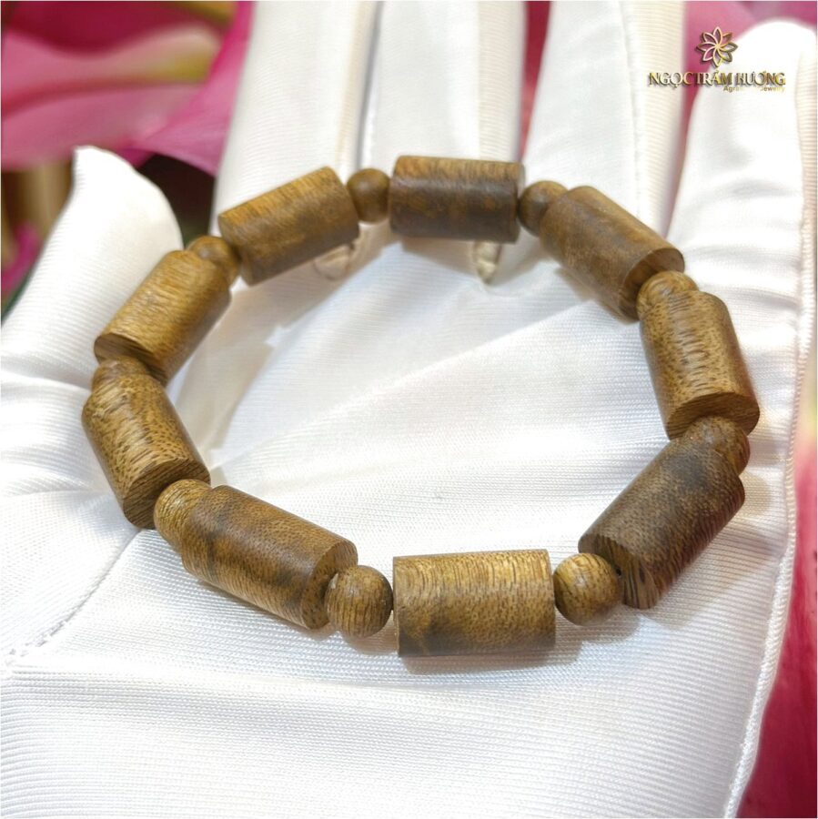 Vòng trầm trúc Phước sơn tự nhiên 10 li (2)