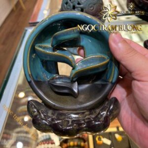 Thác khói trầm hương từ gốm Bát tràng 7 – Tịnh Agarwood