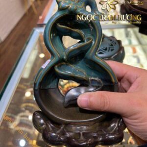 Thác khói trầm hương từ gốm Bát tràng 6 – Tịnh Agarwood