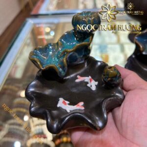 Thác khói trầm hương từ gốm Bát tràng 5 – Tịnh Agarwood